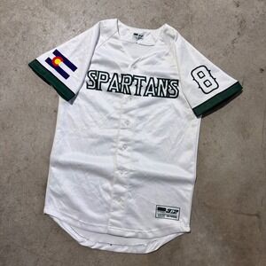 Michigan State Spartans Jersey Number 8‎ Patterson Baseball White Medium
